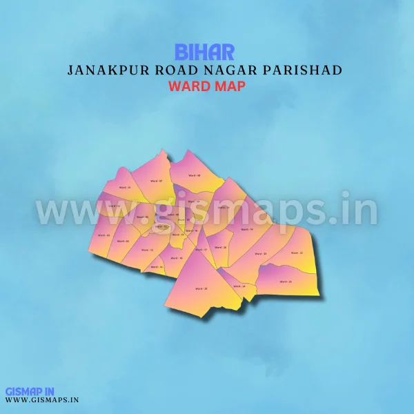 Janakpur Road Nagar Parishad Ward Map